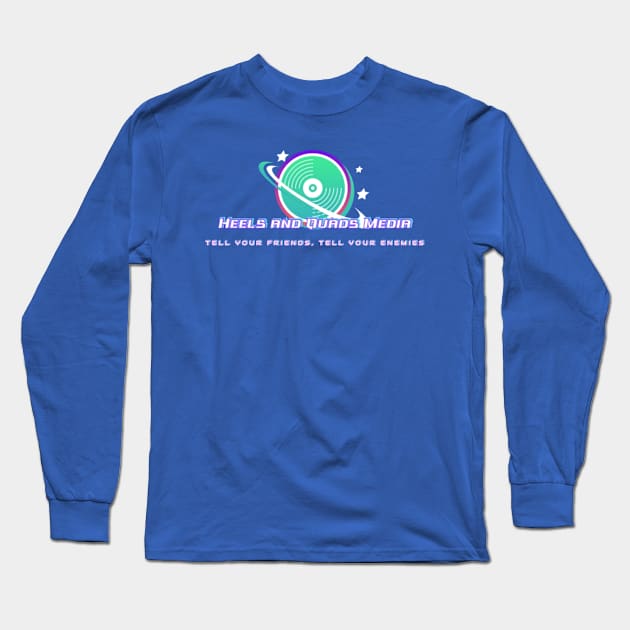 Space Quads Long Sleeve T-Shirt by Heels and Quads Media